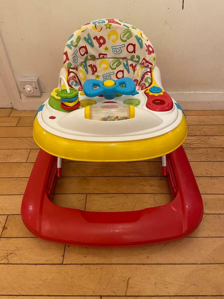 mothercare baby walkers and swings